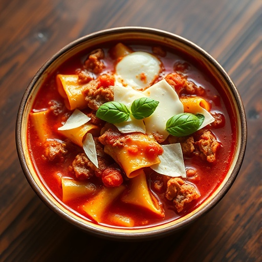 Cozy One-Pot Lasagna Soup: All Your Favorite Flavors in a Hearty Bowl