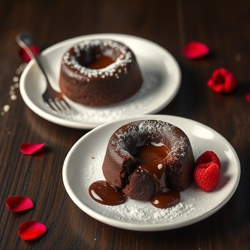 Decadent Chocolate Lava Cakes: The Ultimate Romantic Valentine’s Dessert for Two