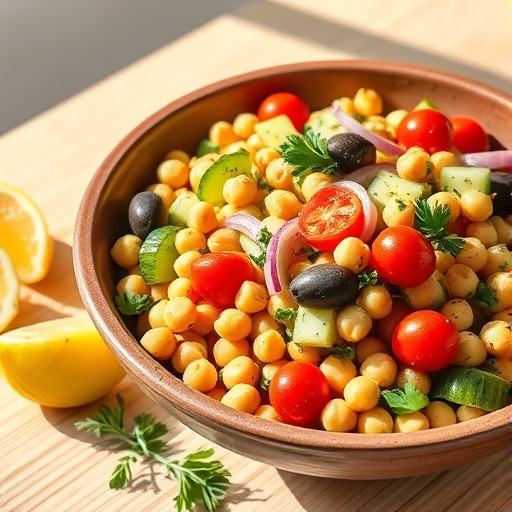 Delicious & Easy Mediterranean Chickpea Salad: Perfect for Healthy Lunches