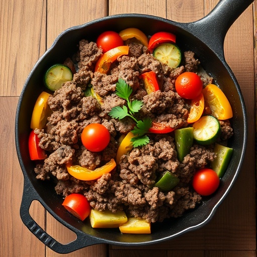 Easy One-Pan Ground Beef & Veggies: Quick Dinner for Busy Weeknights