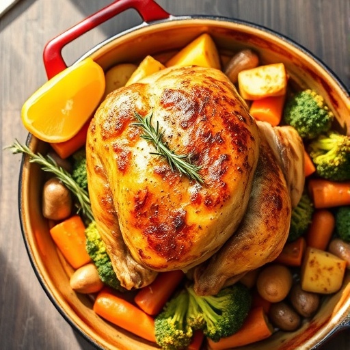 Easy One-Pan Lemon Herb Roasted Chicken and Veggies for a Healthy Weeknight Dinner