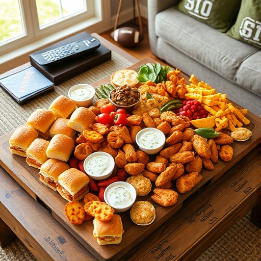 Game Day Glory: The Ultimate Super Bowl Snack Board for Your Party