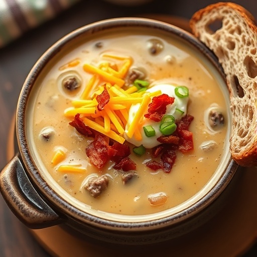 Hearty Pioneer Woman Crockpot Cheeseburger Soup: Easy Comfort Food!