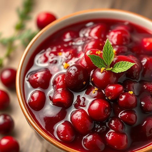 Homemade Whole Cranberry Sauce Recipes 1 Whole Cranberry Sauce Recipes — bowl of bright red cranberry sauce with orange zest, festive holiday side