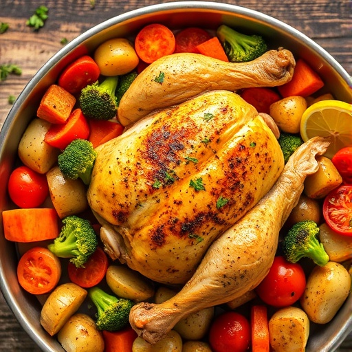 One-Pan Lemon Herb Roasted Chicken & Veggies: Easy Weeknight Dinner Idea