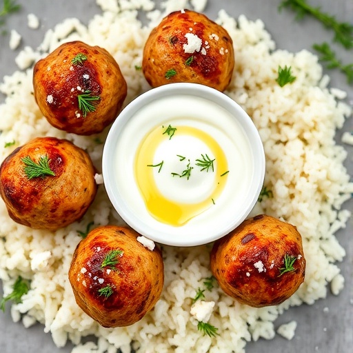 Savory Greek Turkey Meatballs with Creamy Tzatziki: A Healthy Dinner Idea