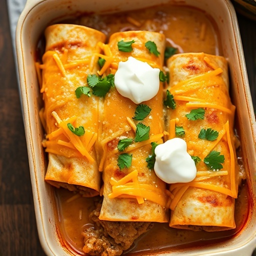 Cheesy Ground Beef Enchiladas: Easy Weeknight Dinner