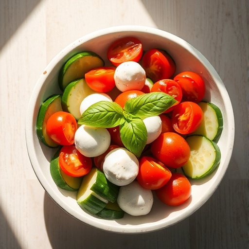 Cucumber Caprese Salad: Fresh & Easy Summer Side Dish