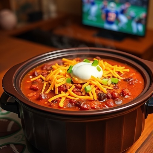 Easy Crockpot Game Day Chili: The Ultimate Crowd-Pleaser for Your Football Party!
