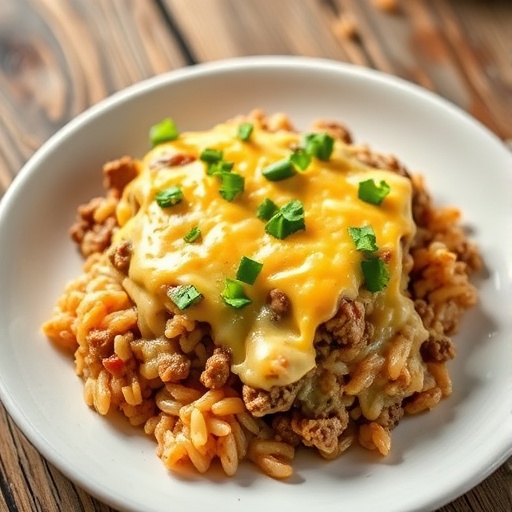 Easy Hamburger Rice Casserole: Comfort Food Dinner
