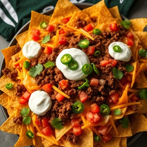 Easy Loaded Game Day Nachos: The Ultimate Football Sunday Food for Your Crowd!
