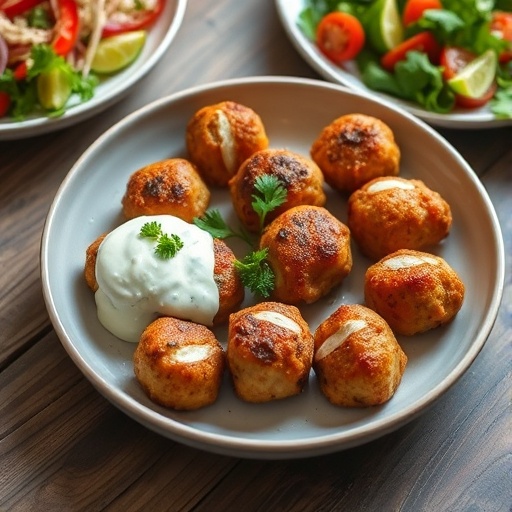 Easy Mediterranean Chicken Meatballs Recipe