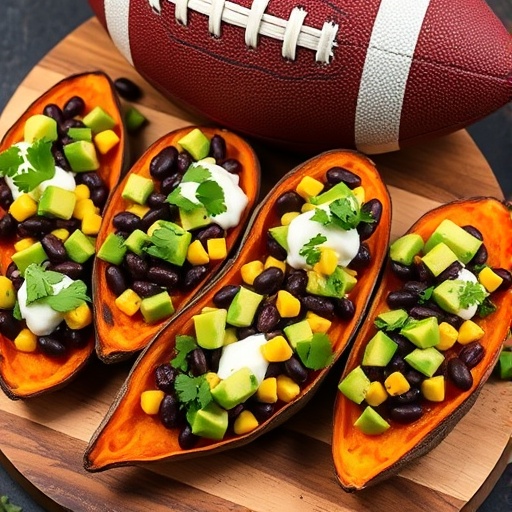 Healthy Game Day Bites: Easy Loaded Sweet Potato Skins for Your Next Watch Party