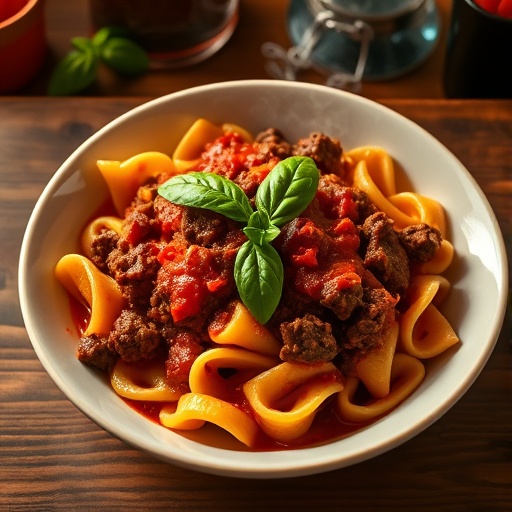 Beef Bowtie Pasta: Easy & Delicious Dinner Idea 1 Close-up of a hearty beef bowtie pasta dish, with tender ground beef, colorful vegetables, and creamy sauce.