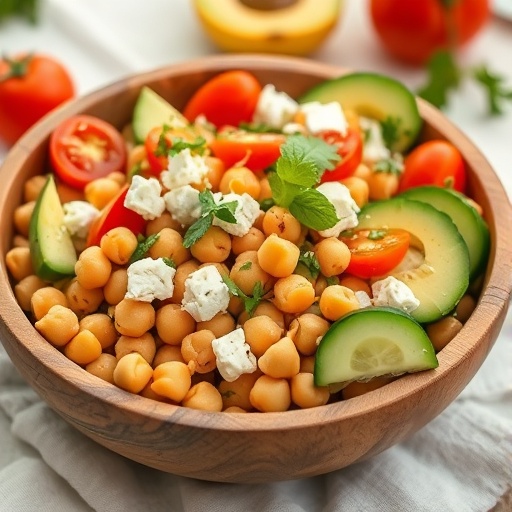 Chickpea Feta Avocado Salad: Fresh &amp; Easy Recipe