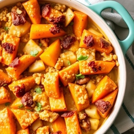 Cozy Butternut Squash &amp; Apple Bake: Your New Favorite Fall Side Dish!