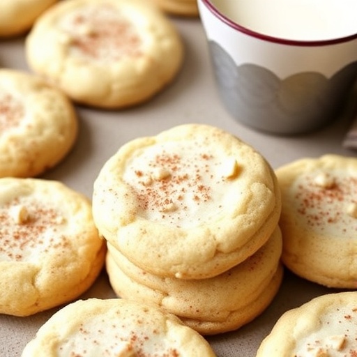 Creamy Eggnog Snickerdoodles Recipe: Holiday Spiced Cookies