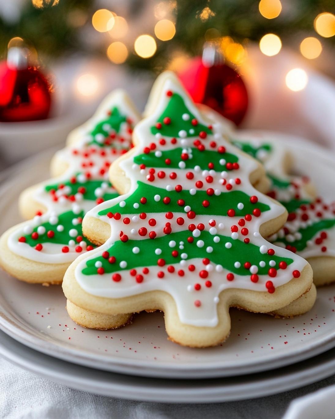 Easy Christmas Sugar Cookies Festive Holiday Treat Recipe 1