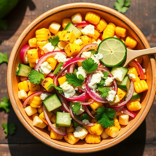 Street Corn Cucumber Salad: Your Summer Side Dish
