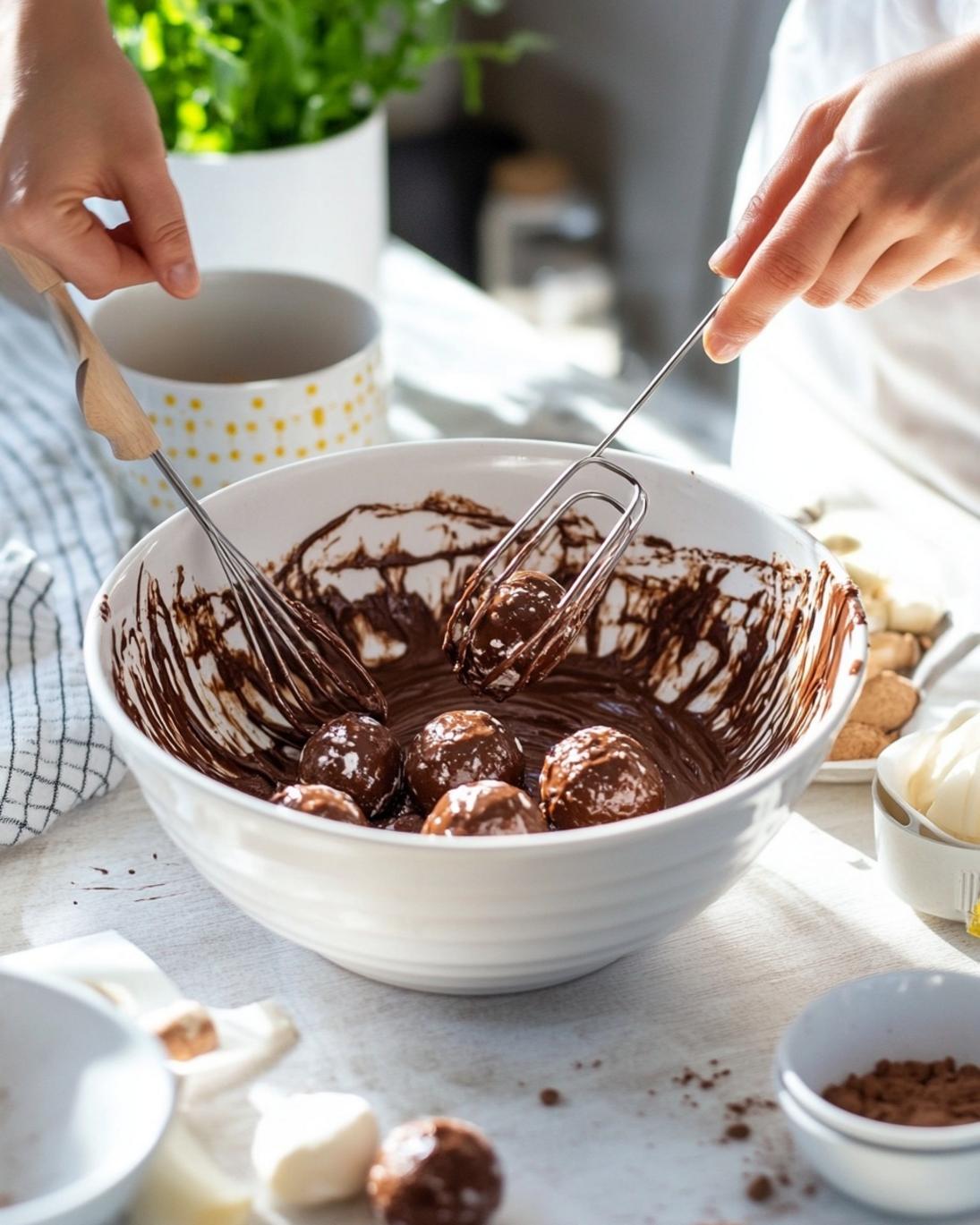 ingrediant of Easy No Bake Dubai Chocolate Balls Recipe Quick Homemade Dessert 1