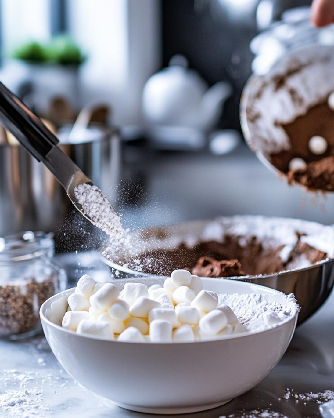 Irresistible Hot Chocolate Cookies with Marshmallows 2 ingrediant of Irresistible Hot Chocolate Cookies with Marshmallows