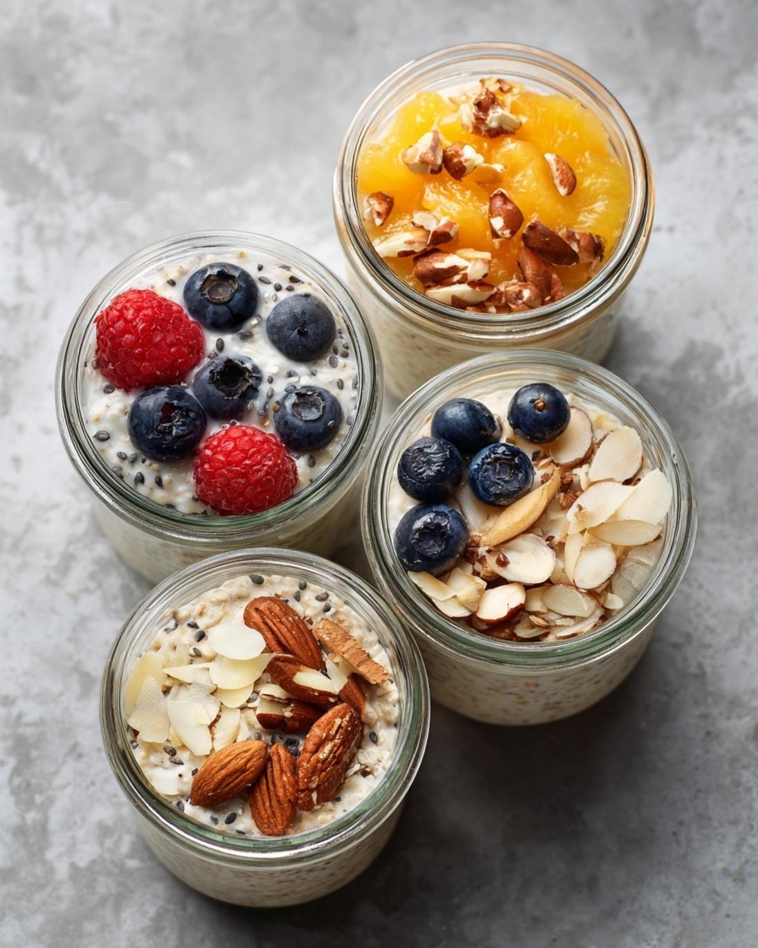 21 Healthy Grab-and-Go Overnight Oats for Easy Mornings