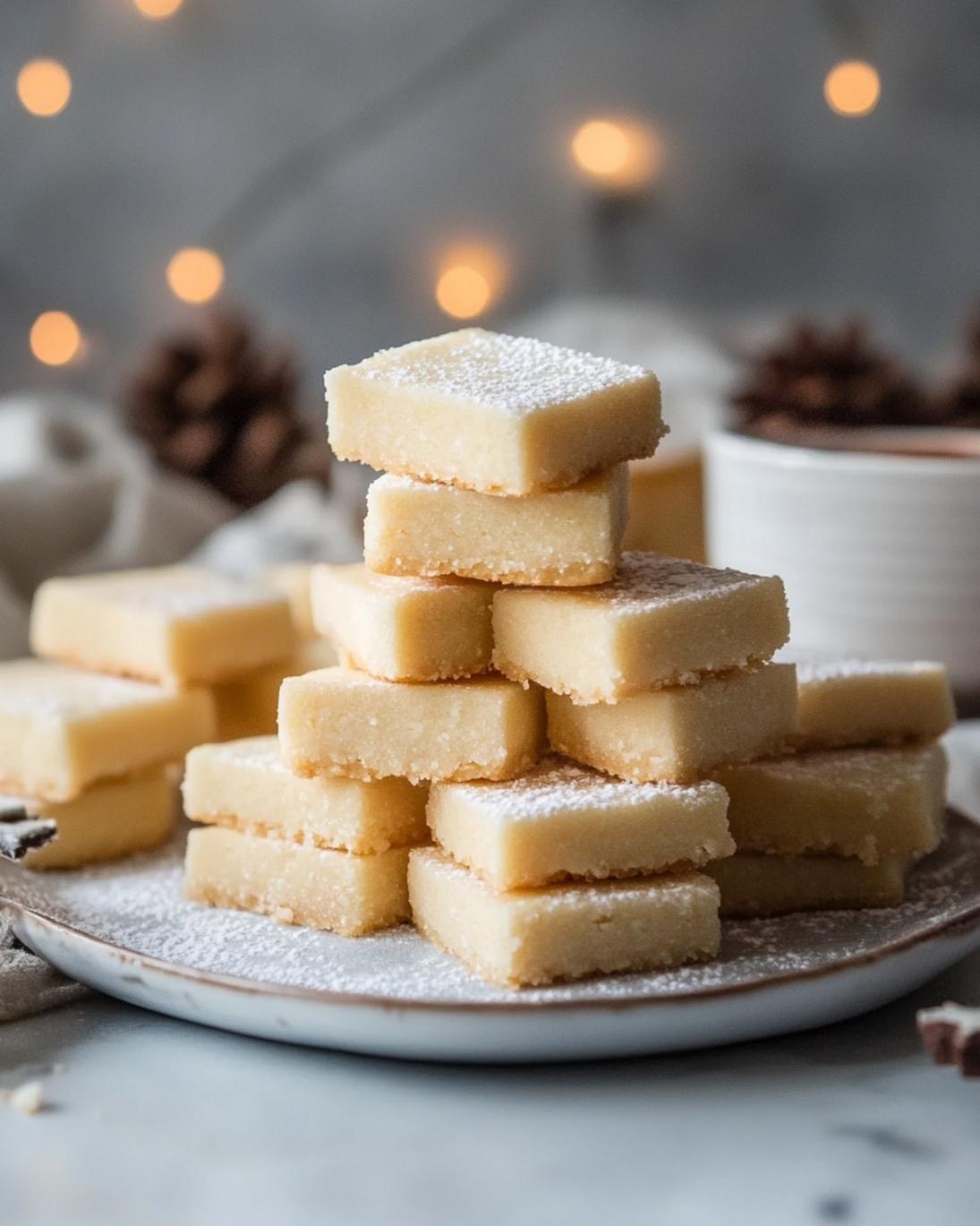 Classic Buttery Homemade Shortbread Cookies Recipe