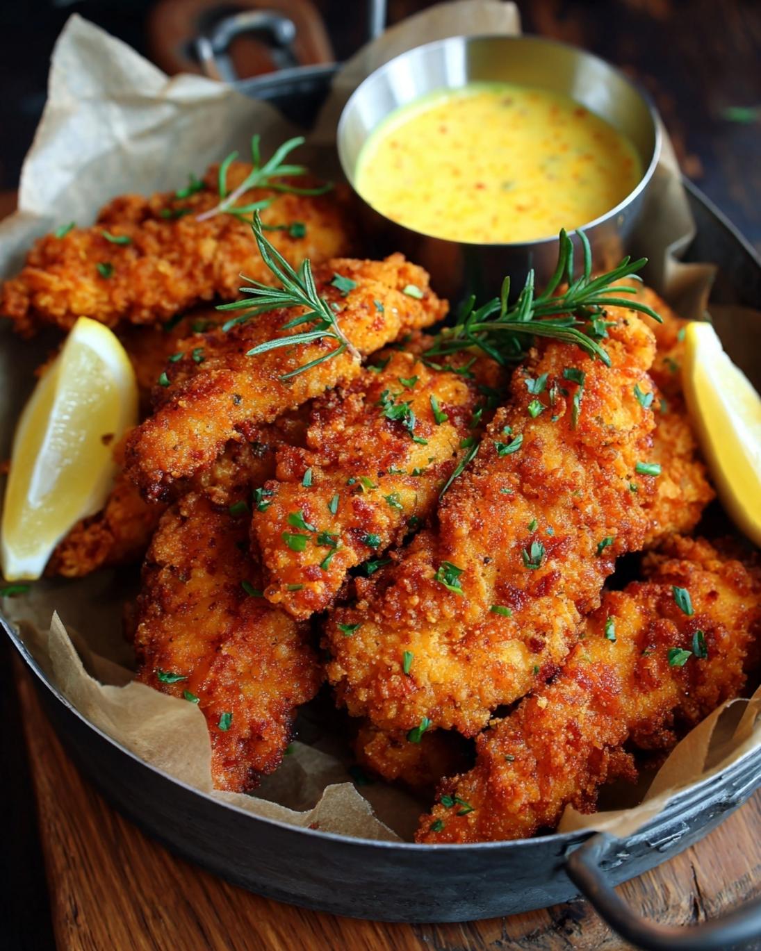 Crispy Homemade Chicken Tenders