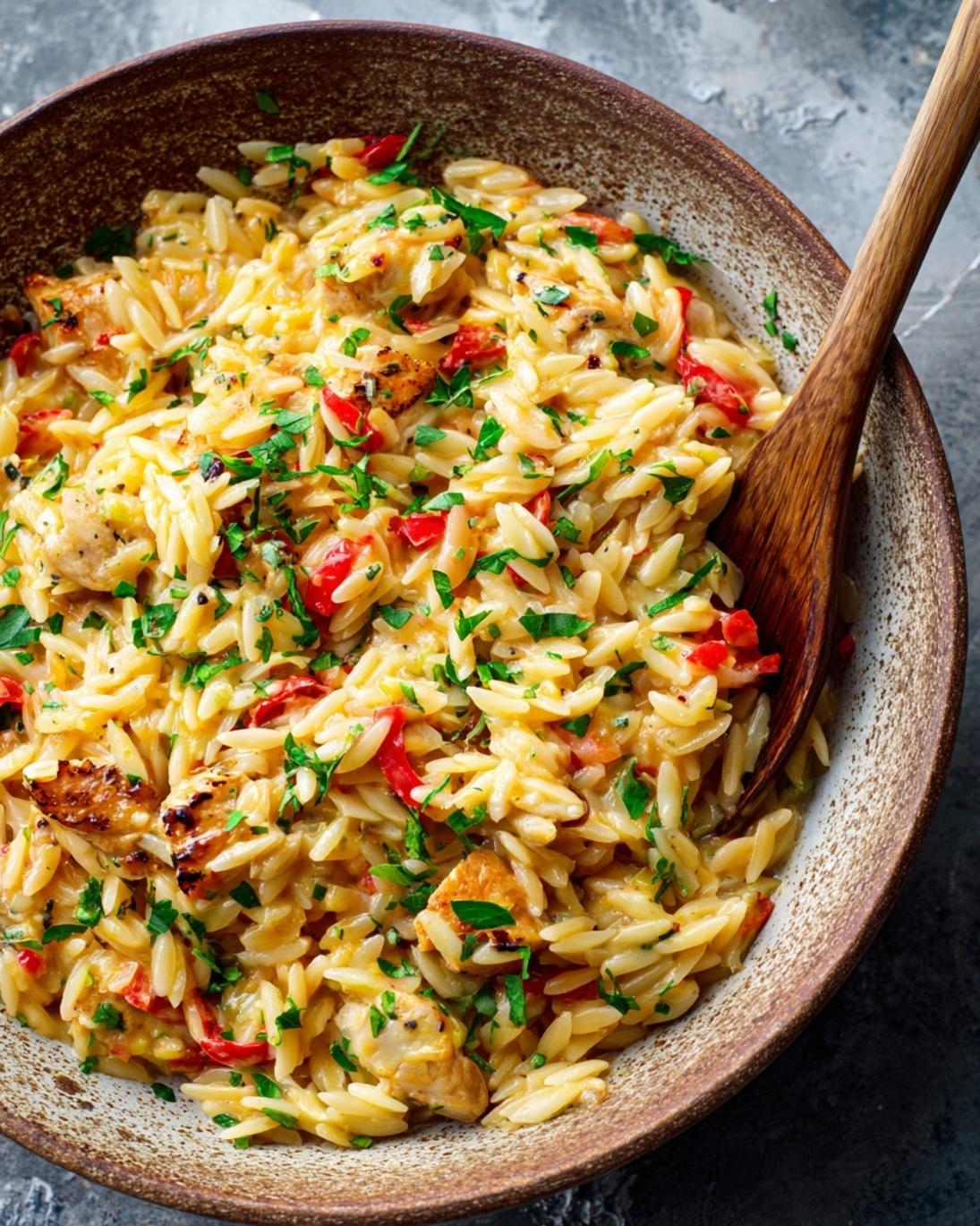 Delicious Creamy Orzo for Weeknight Dinners