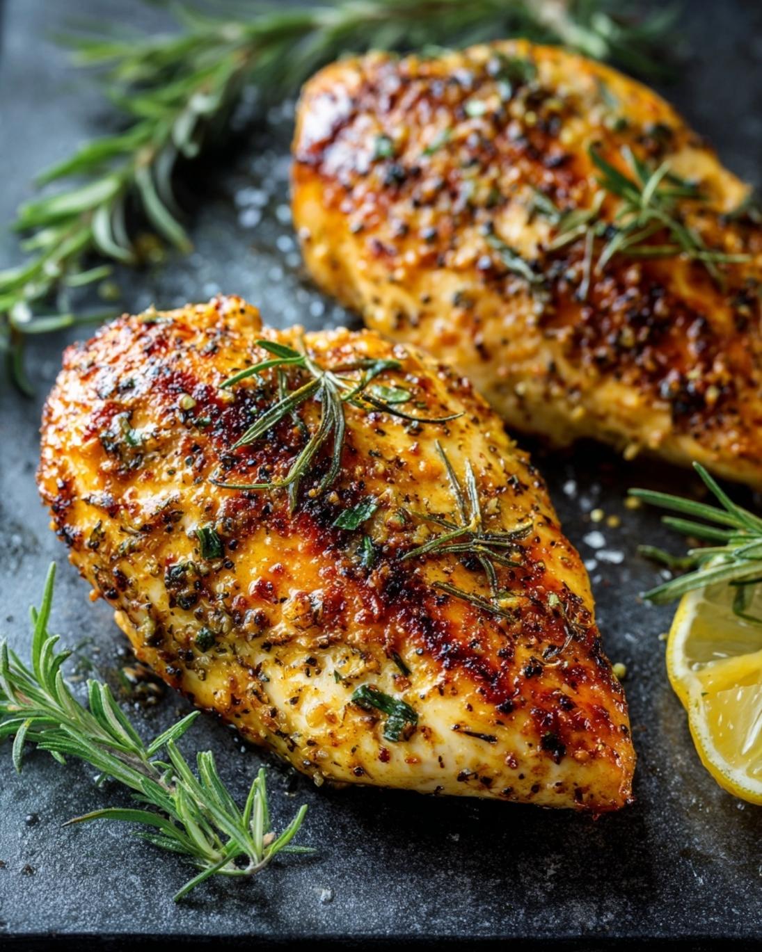 Delicious Garlic Butter Baked Chicken Breast