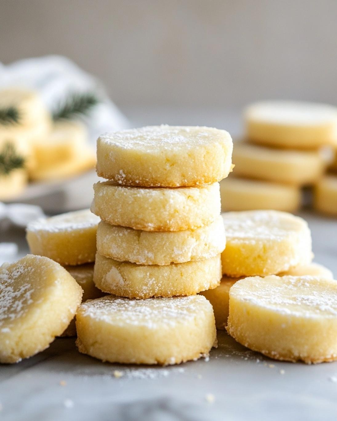 Easy 3-Ingredient Buttery Shortbread Cookies Recipe being prepared