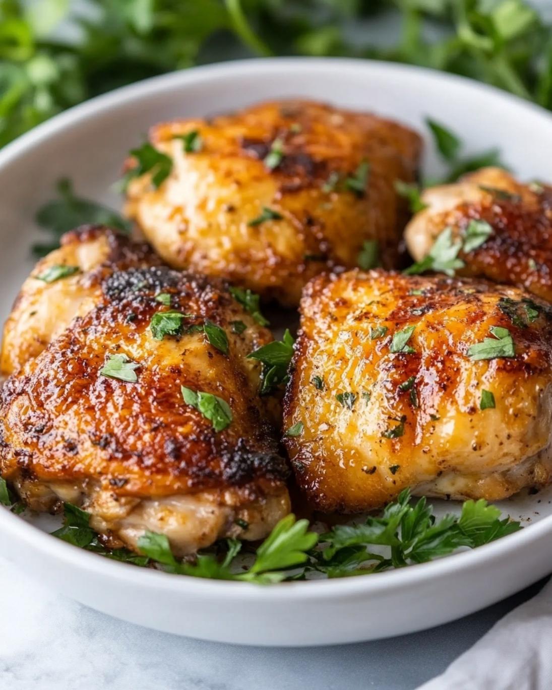 Easy Air Fryer Chicken Thighs Recipe 1