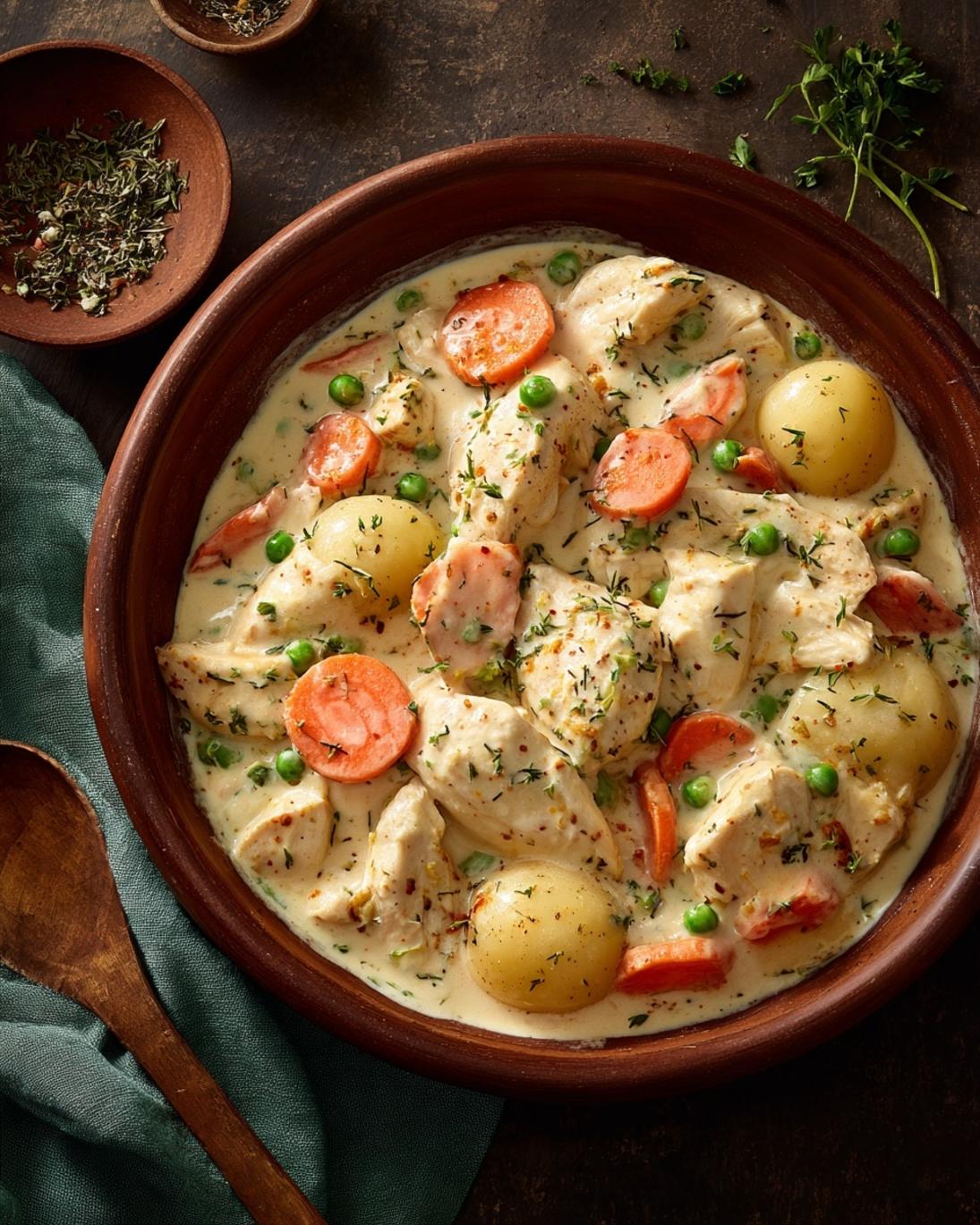 Easy Creamy Chicken Casserole for Weeknight Dinners