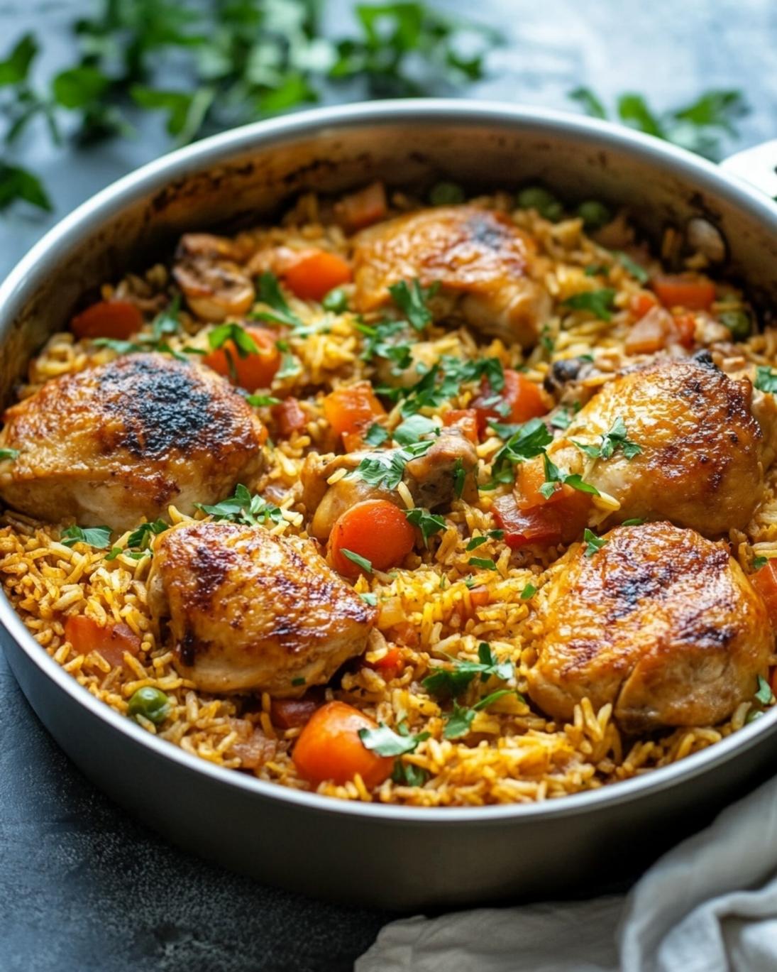 Easy One-Pot Chicken and Rice Recipe