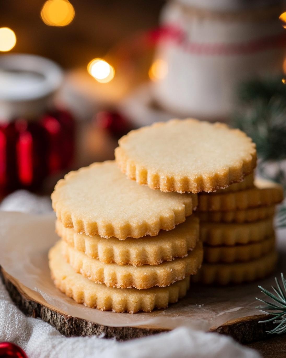 Perfect Buttery Shortbread Cookies Recipe