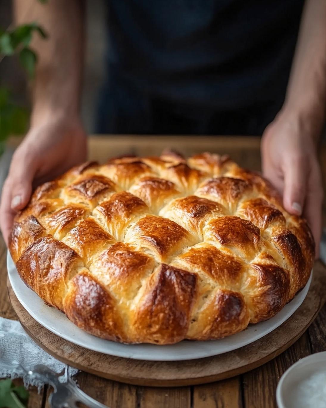 Pull Apart Homemade Bread 1