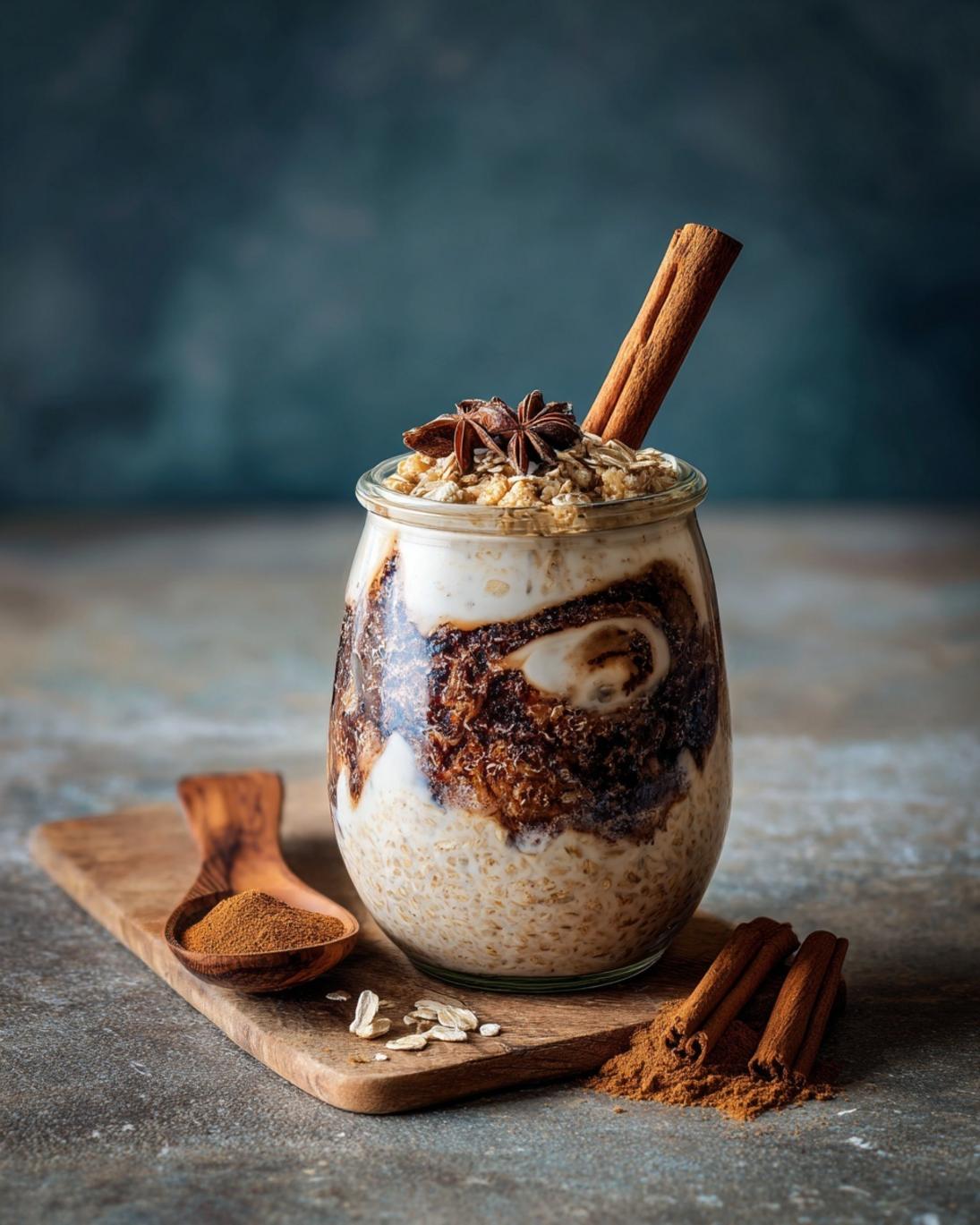 Quick Cinnamon Swirl Overnight Oats for Delicious Mornings