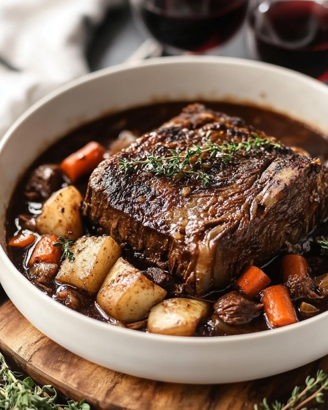 Red Wine Braised Pot Roast 1