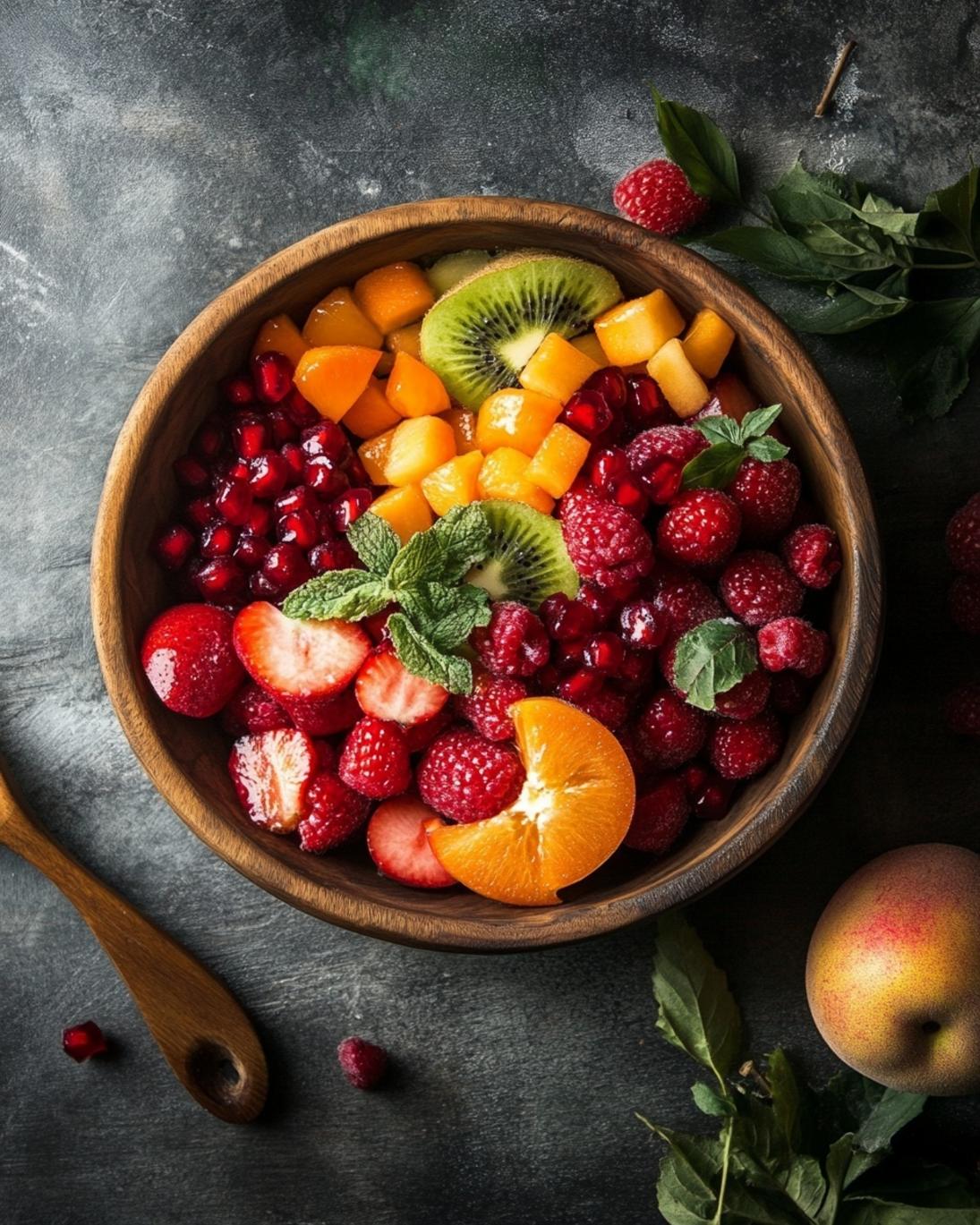 Winter Fresh Fruit Salad 1