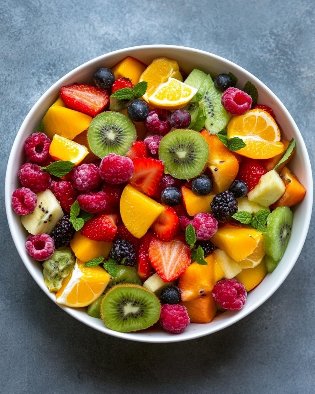 Winter Fresh Fruit Salad