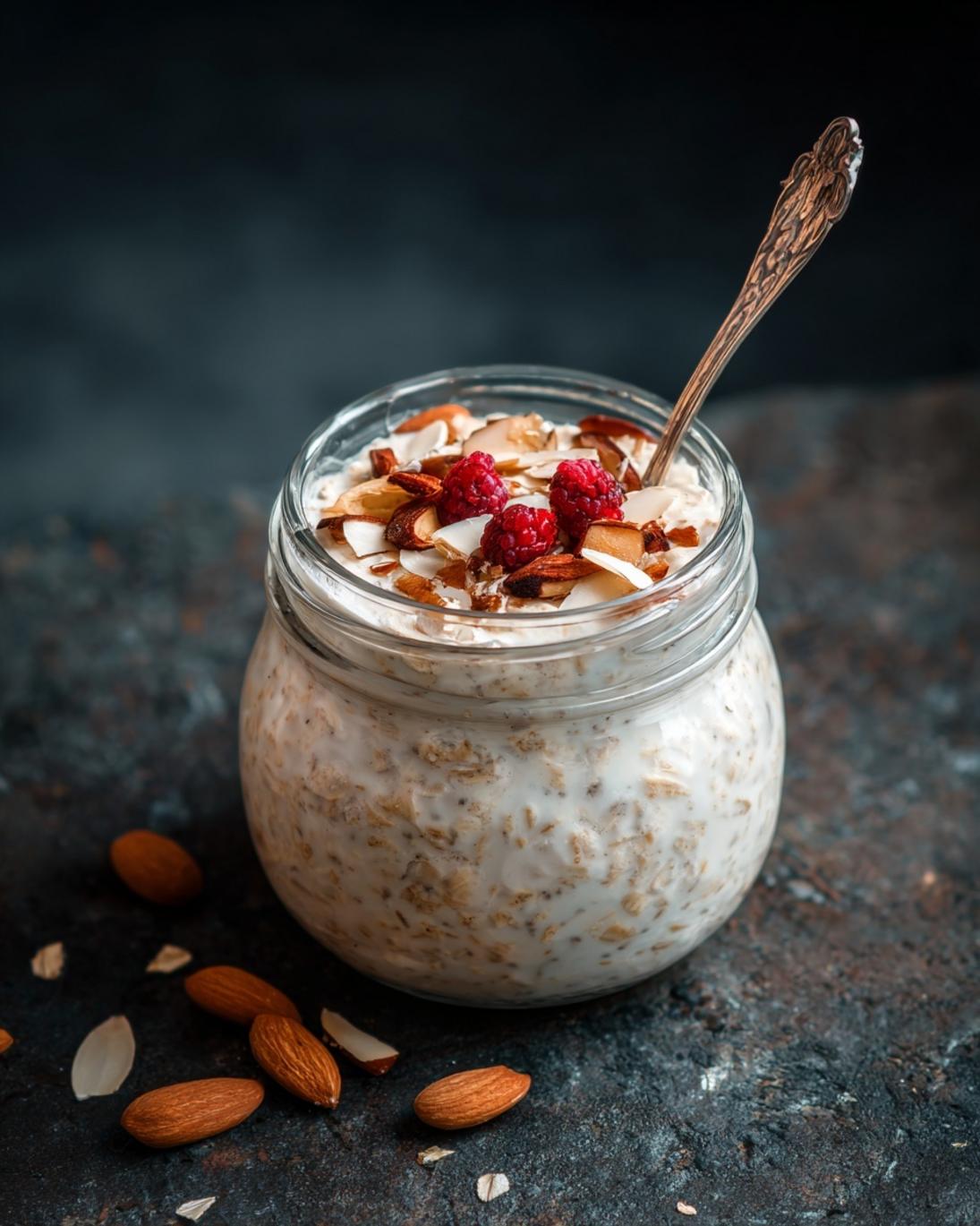 Creamy Vanilla Overnight Oats for a Quick Protein Breakfast