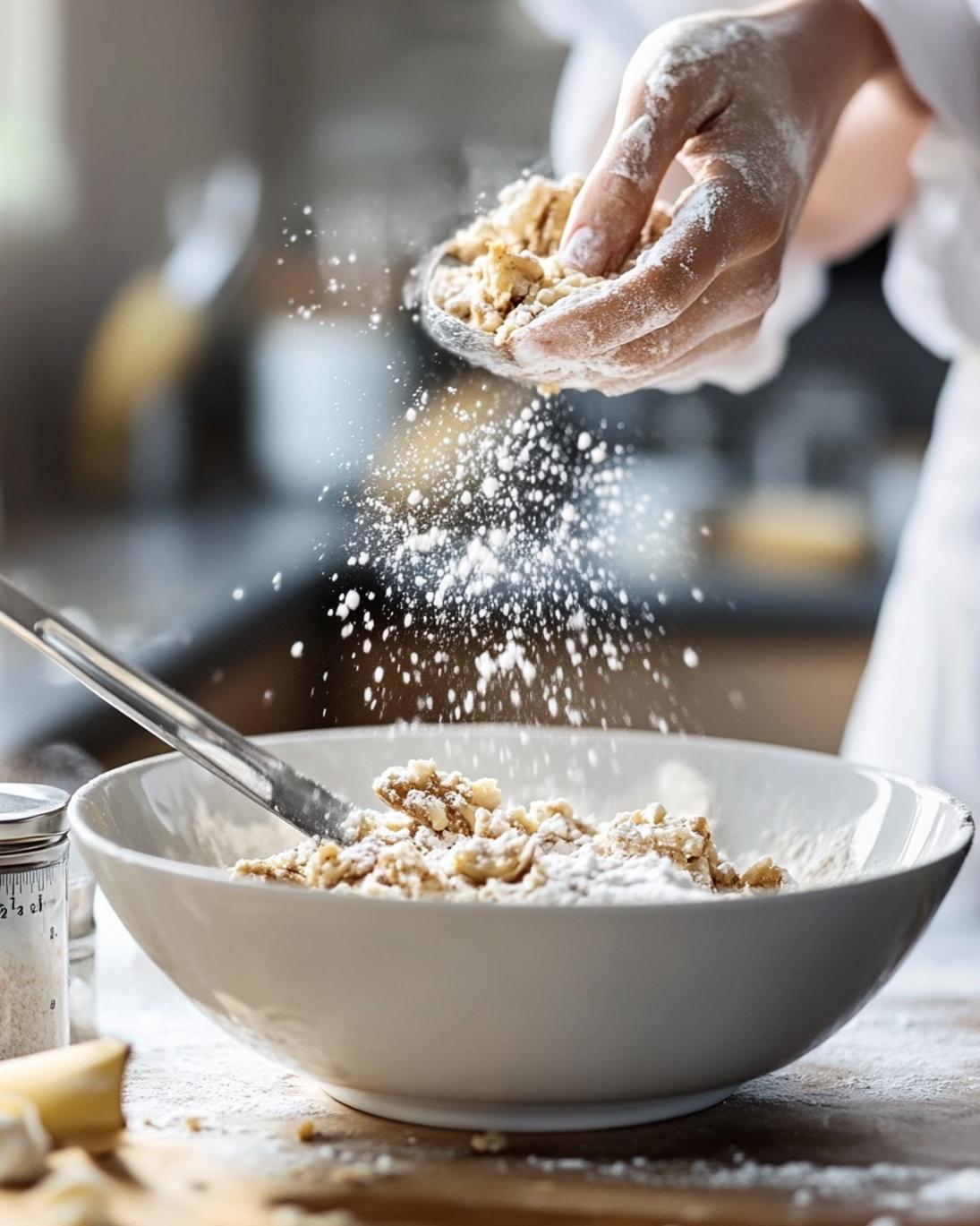 ingrediant of Banana Bread Style Cookies