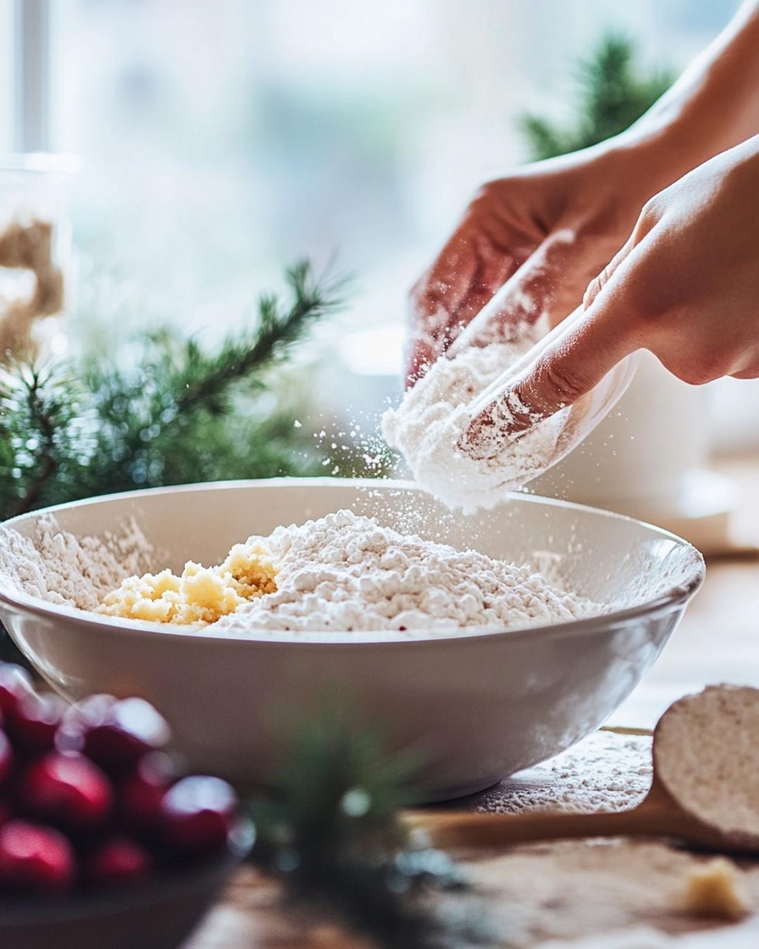 ingrediant of Best Orange Cranberry Shortbread Cookies Recipe