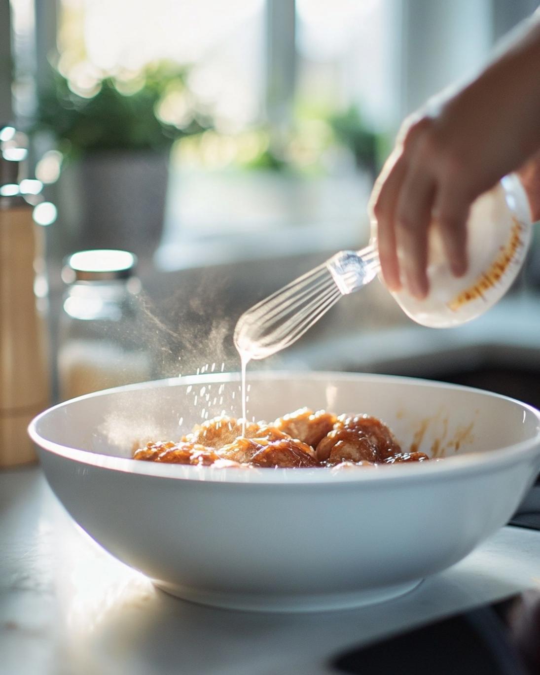 ingrediant of Crispy Caramelized BBQ Chicken Thighs Recipe