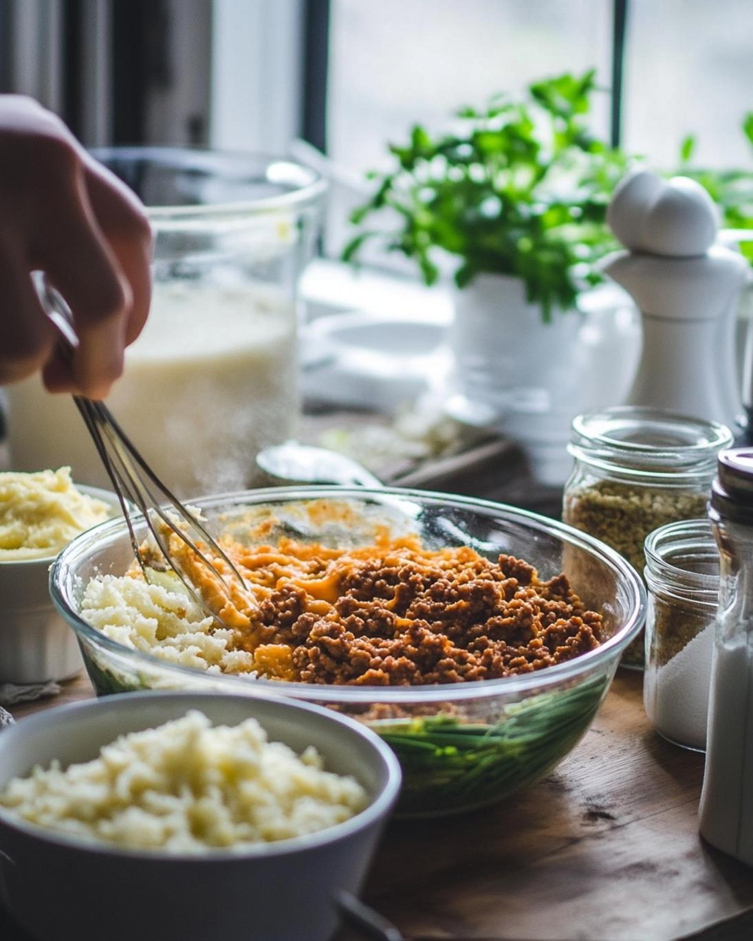 ingrediant of Easy Cheesy Ground Beef Hobo Casserole