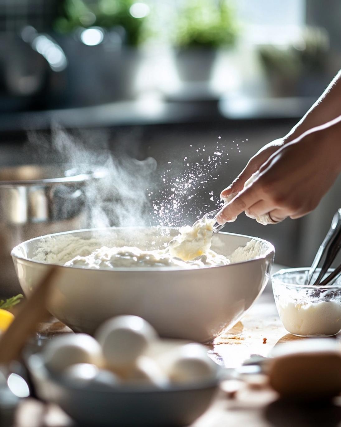 ingrediant of Light Fluffy Yogurt Cloud Cake Recipe