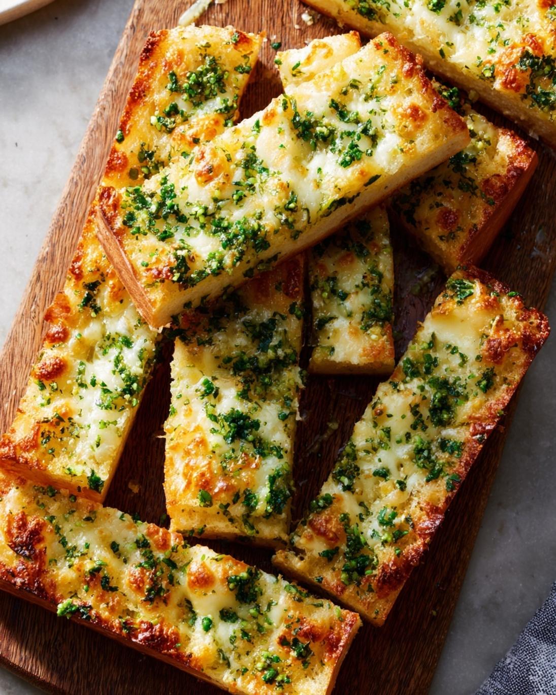 Easy Cheesy Garlic Bread Dinners